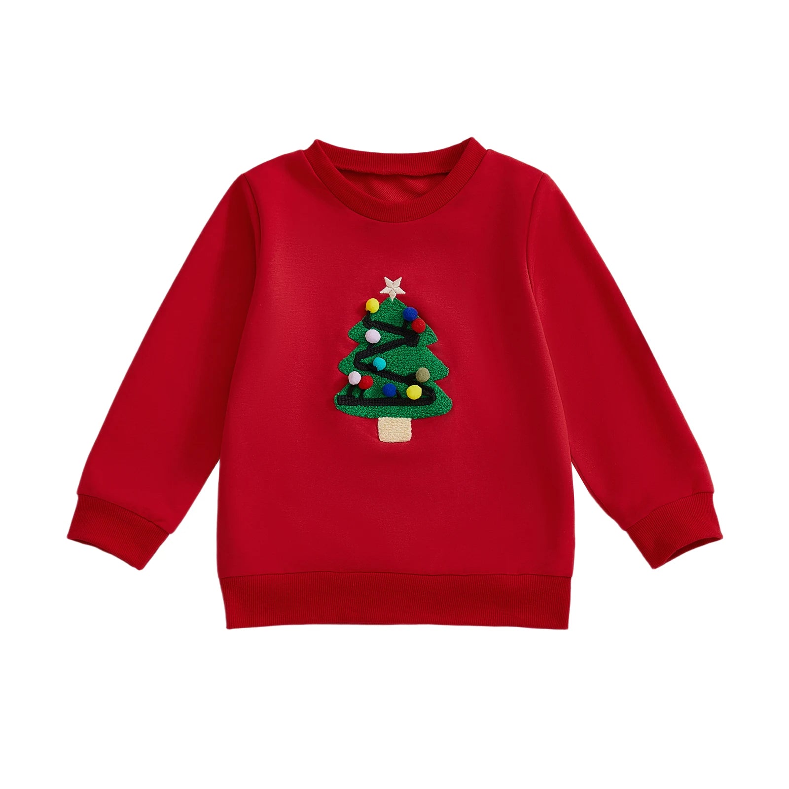CHRISTMAS TREE Red Sweatshirt