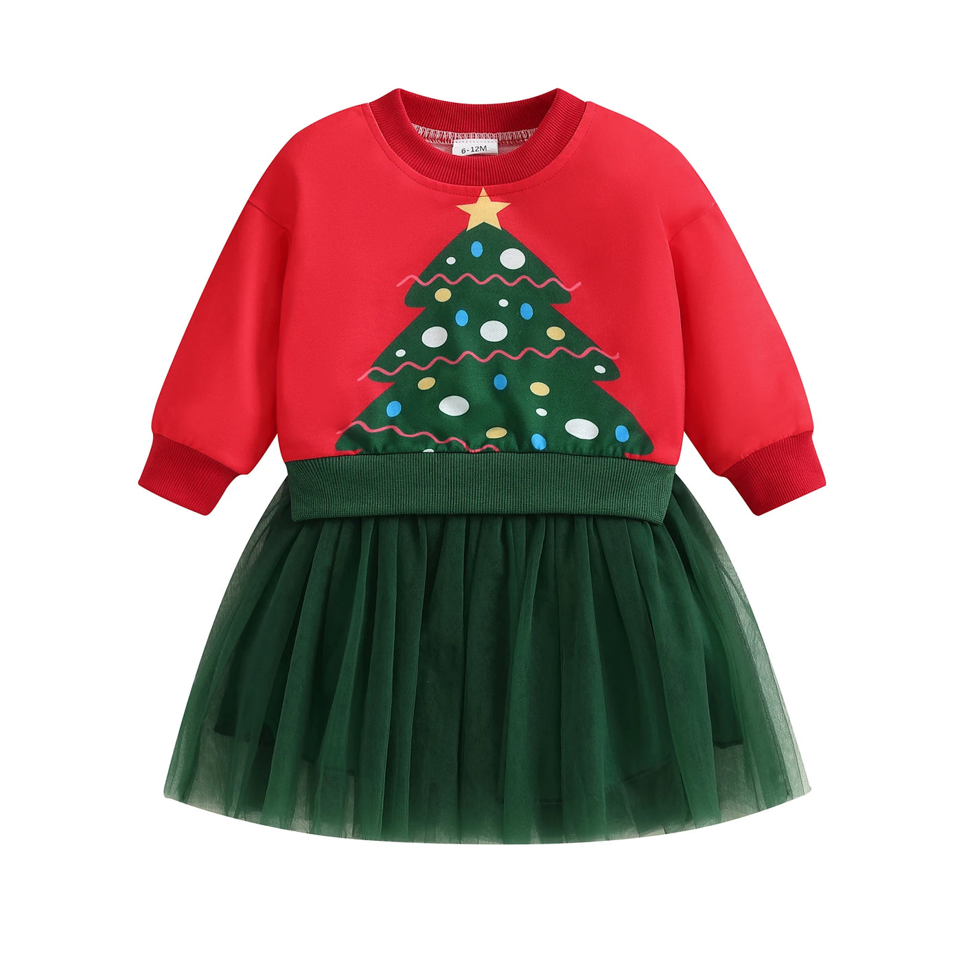 CHRISTMAS TREE Tulle Dress