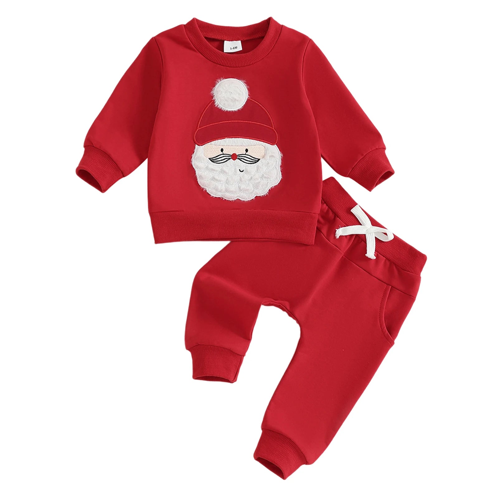 SANTA Red Joggers Outfit