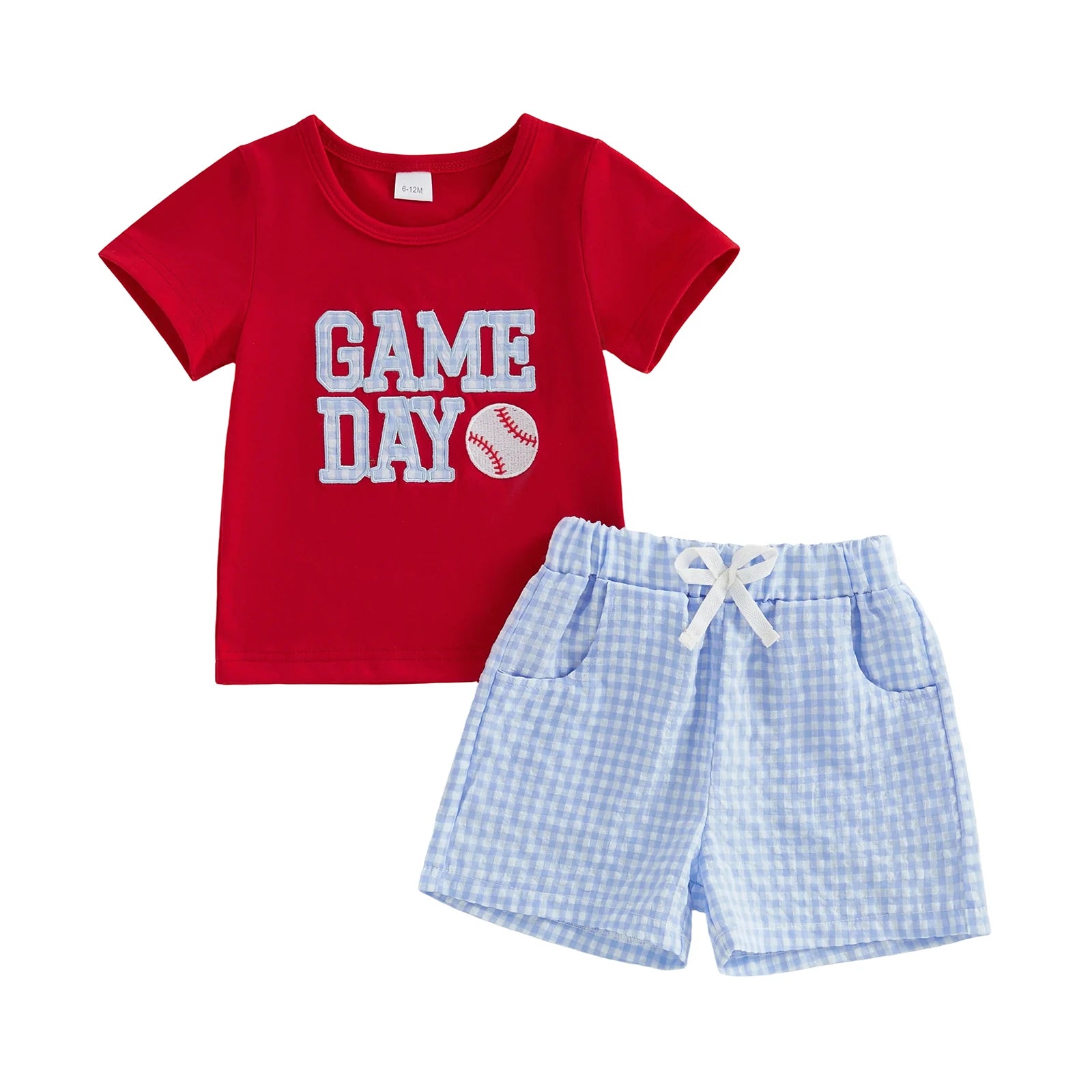 GAME DAY Checkered Outfit