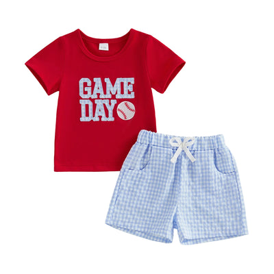 GAME DAY Checkered Outfit