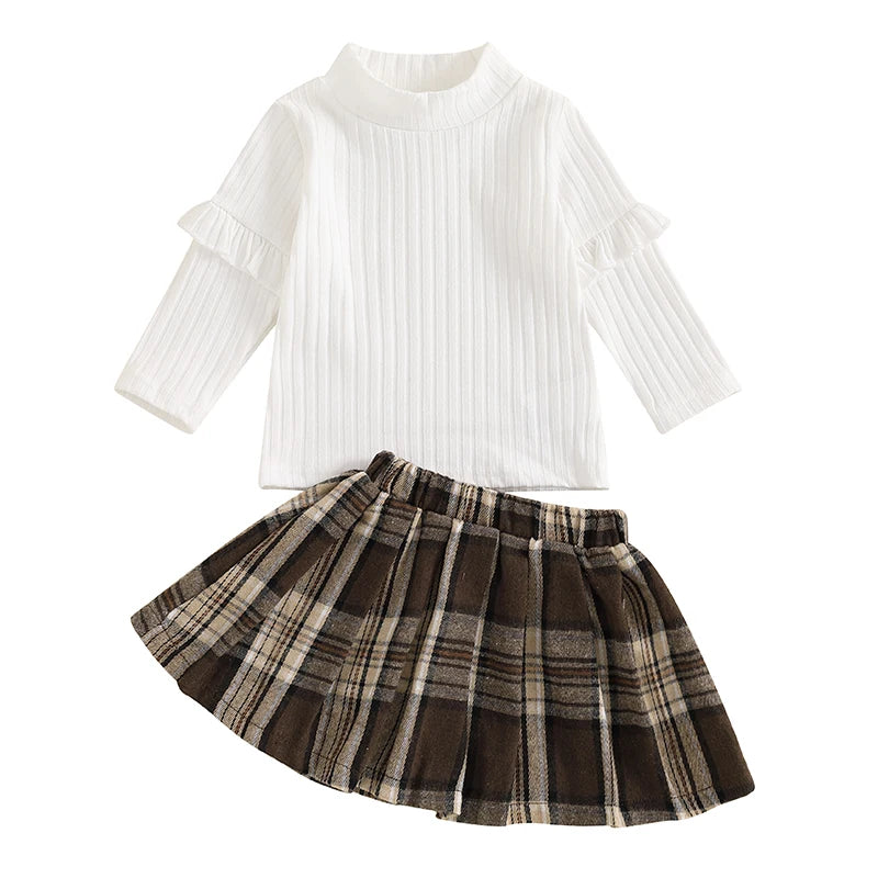 VIVIENNE Plaid Skirt Outfit