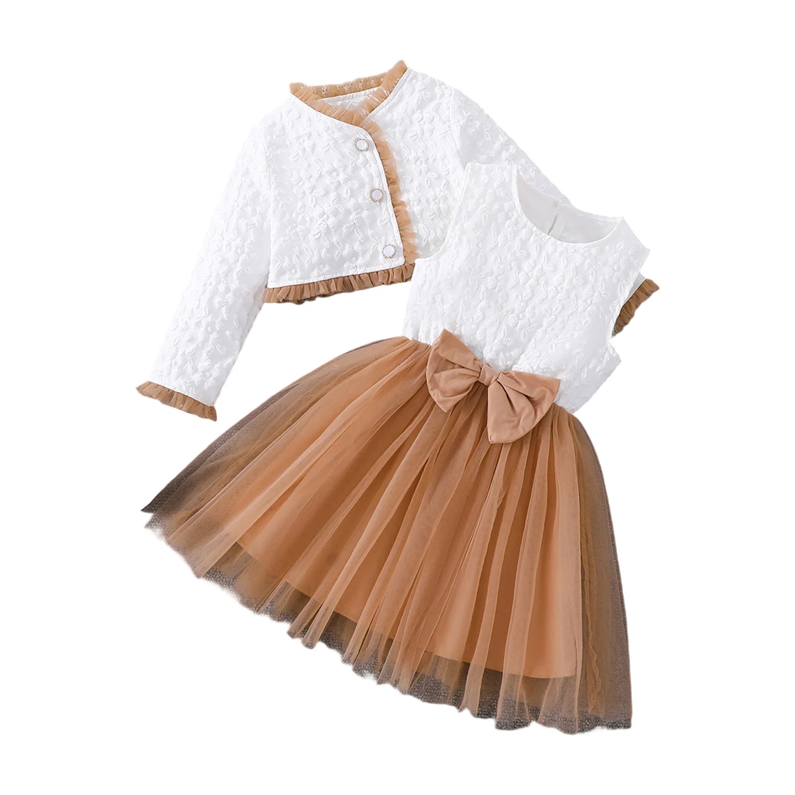 ESTELLE Tulle Dress with Jacket