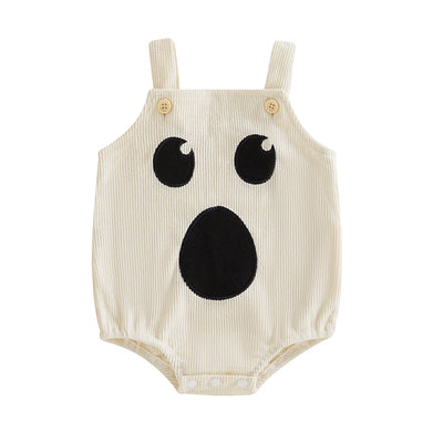 HAPPY GHOST Corduroy Romper