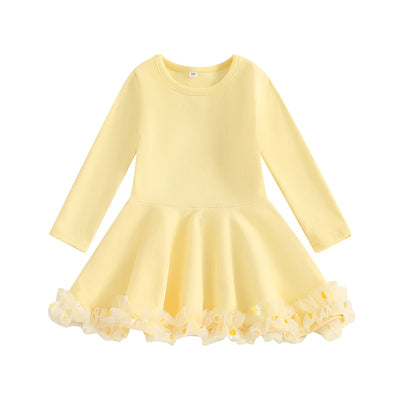 EVERLY Floral Hem Dress