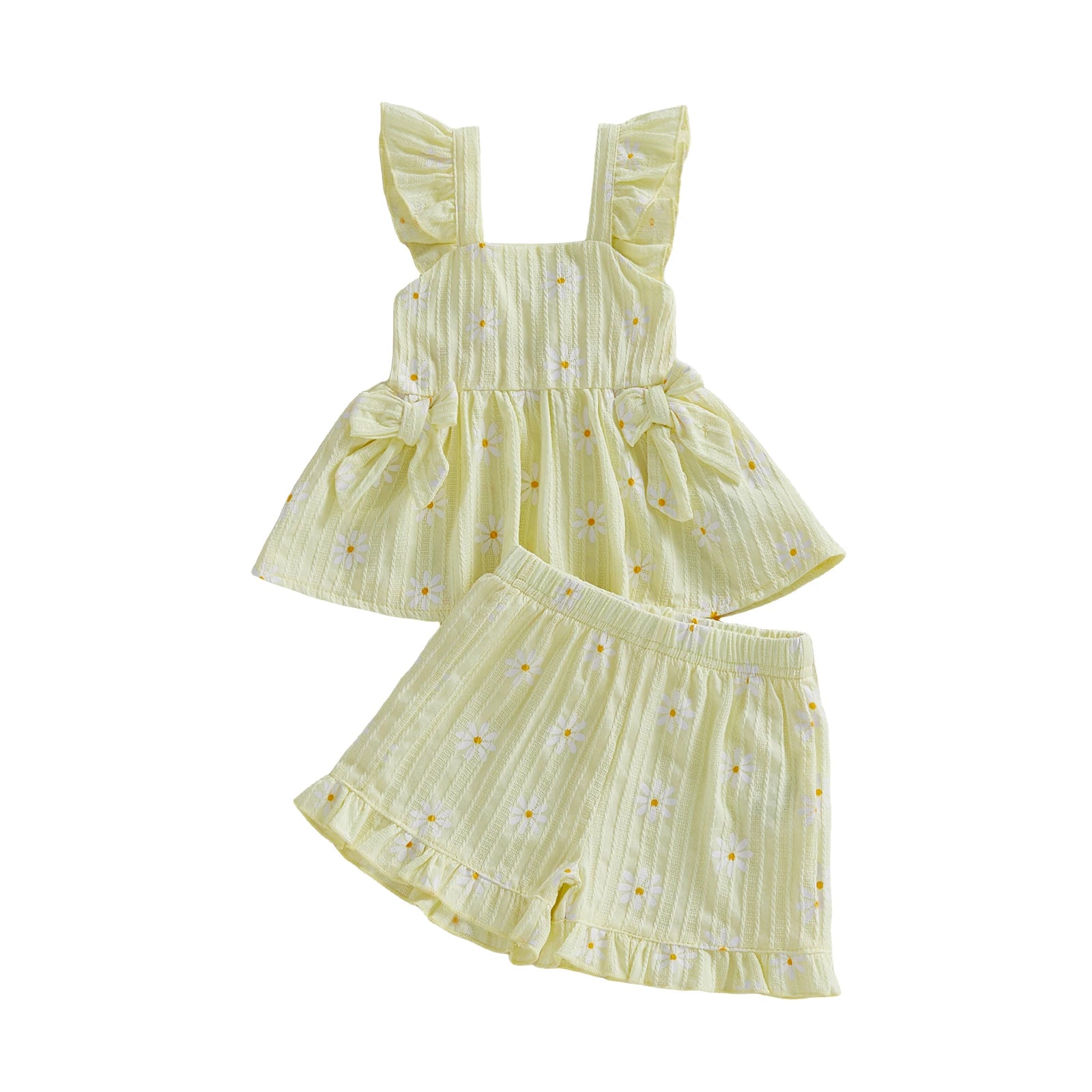DAISY Ribbed Bowtie Outfit