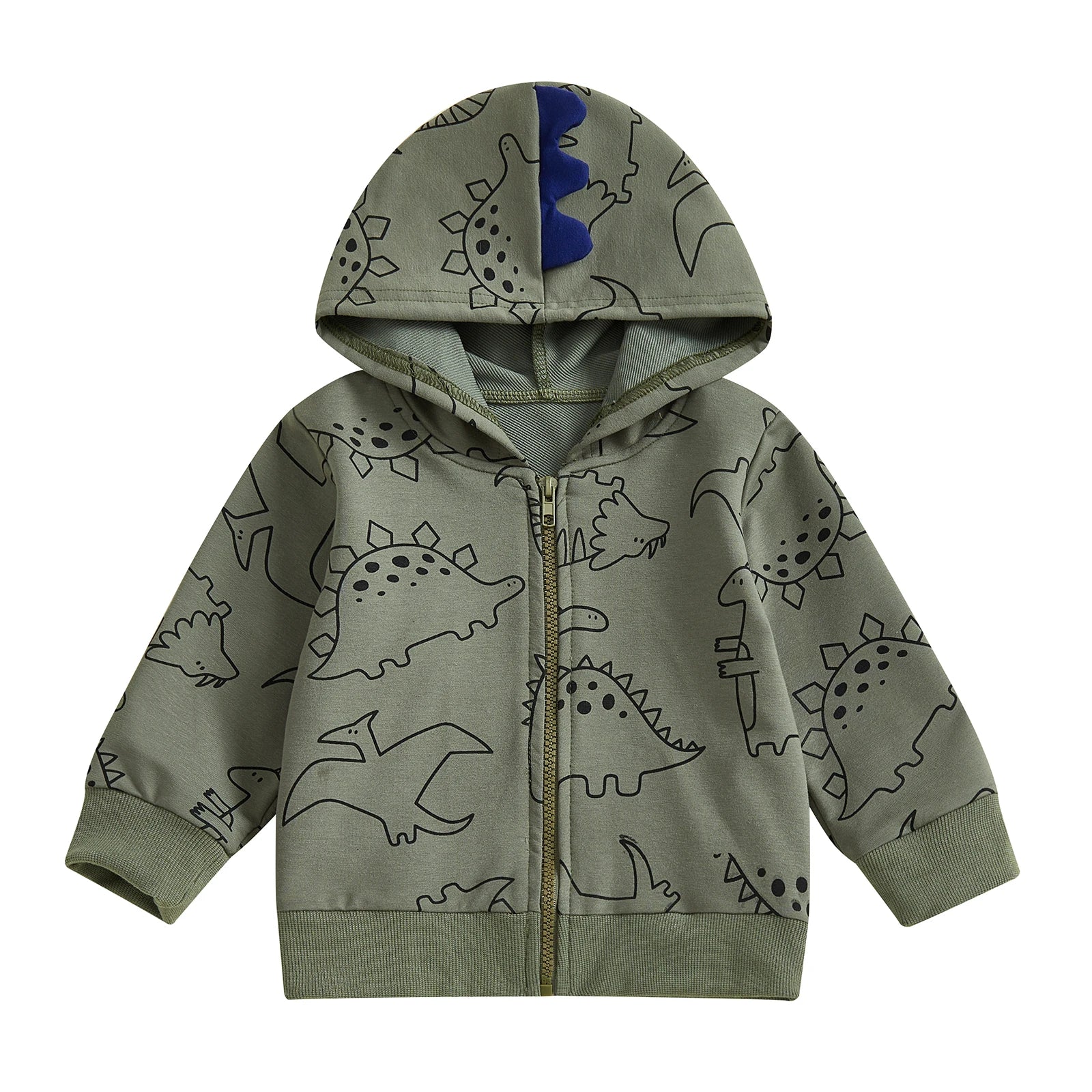 DINOSAUR Zipper Hoody
