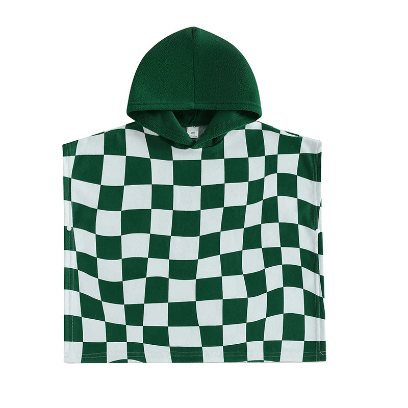 CHECKERS Beach Poncho