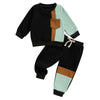 ELIJAH Color Block Outfit