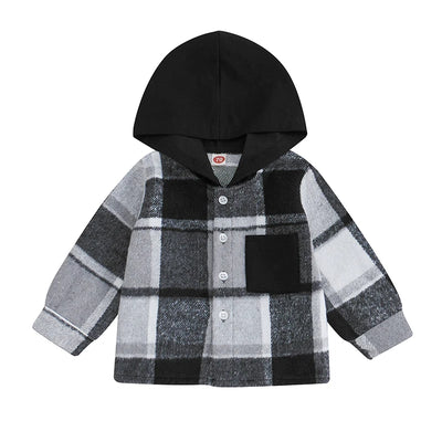JACK Plaid Hoody Jacket