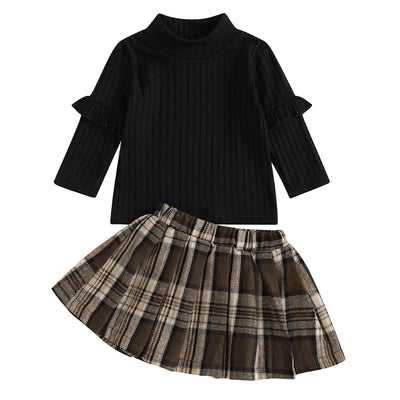 VIVIENNE Plaid Skirt Outfit