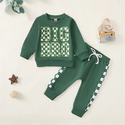 BIG SIS/BRO Checkers Outfit