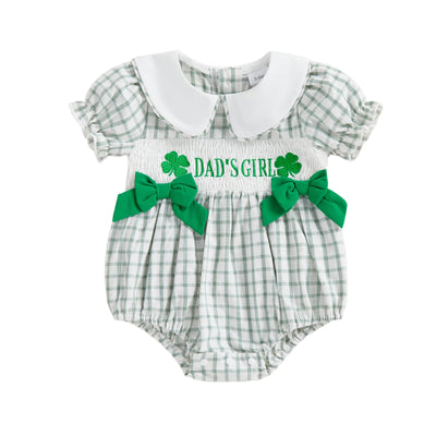DAD'S GIRL Clover Romper