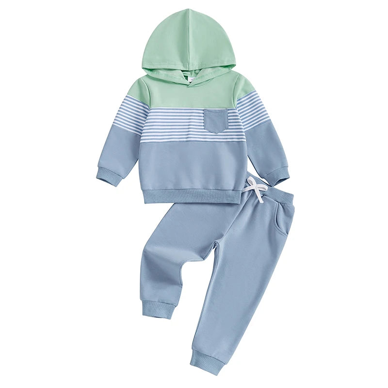 ALFIE Color Block Hoody Outfit