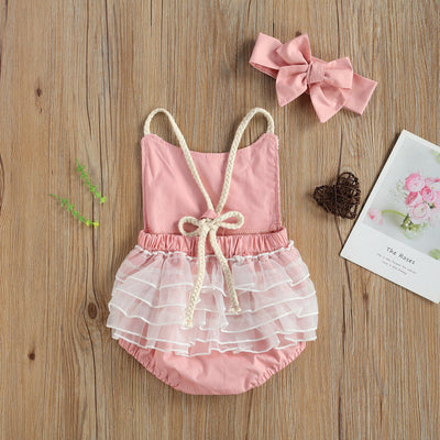 AURELIE Lace Romper