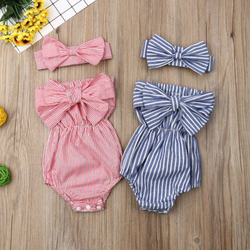 MARLY Bowtie Romper with Headband