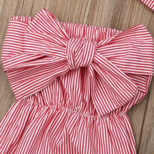 MARLY Bowtie Romper with Headband
