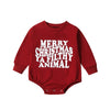 MERRY CHRISTMAS YA FILTHY ANIMAL Long-Sleeve Onesie