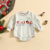MERRY CHRISTMAS Vintage Santa Long-Sleeve