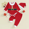 SANTA BABY Outfit with Hat