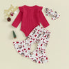 SANTA Bowtie Bellbottoms Outfit