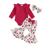 SANTA Bowtie Bellbottoms Outfit