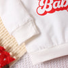SANTA BABY Velvet Bellbottoms Outfit