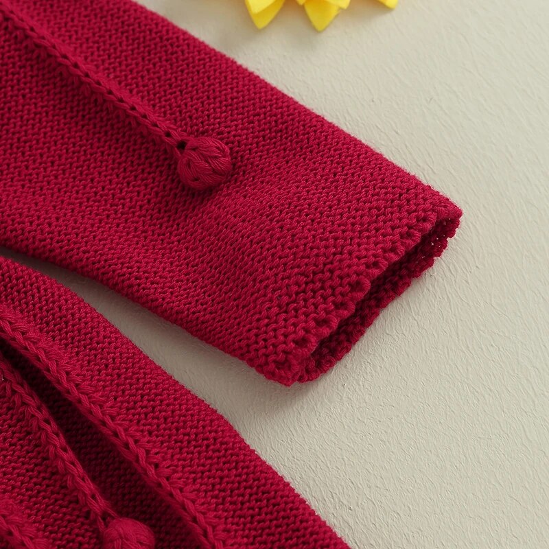 POLLY Knitted Pompom Dress