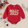 HOLLY JOLLY Onesie/Sweatshirt