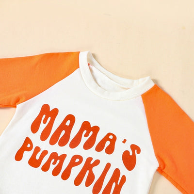 MAMA'S PUMPKIN Long-Sleeve Onesie