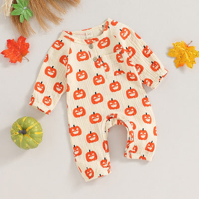 BATS & PUMPKINS Muslin Jumpsuit