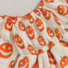 PUMPKIN Smocked Ruffle Dress