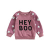 HEY BOO Friendly Ghost Sweatshirt