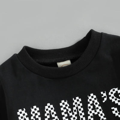 MAMA'S BOY Checkered Outfit