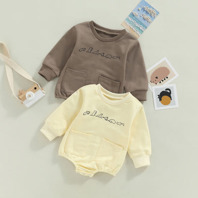 DINOSAUR PARADE Pocket Onesie