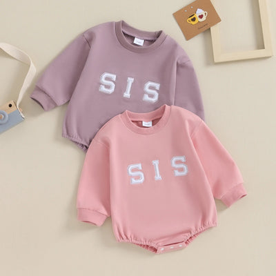 SIS Sporty Long-Sleeve Onesie