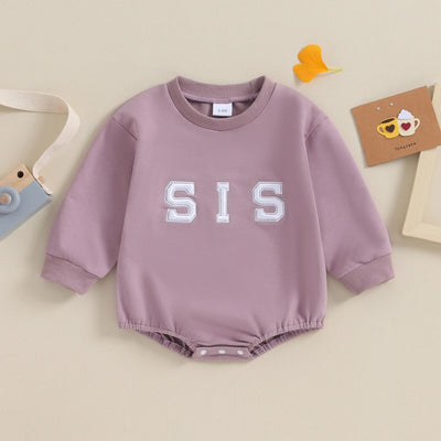 SIS Sporty Long-Sleeve Onesie