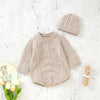 COVE Knitted Romper with Beanie
