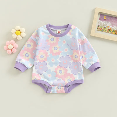 FLOWER LOVE Long-Sleeve Onesie