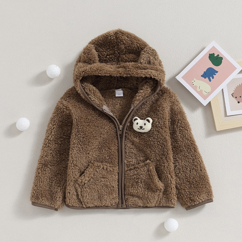 Teddy bear hotsell hooded jacket