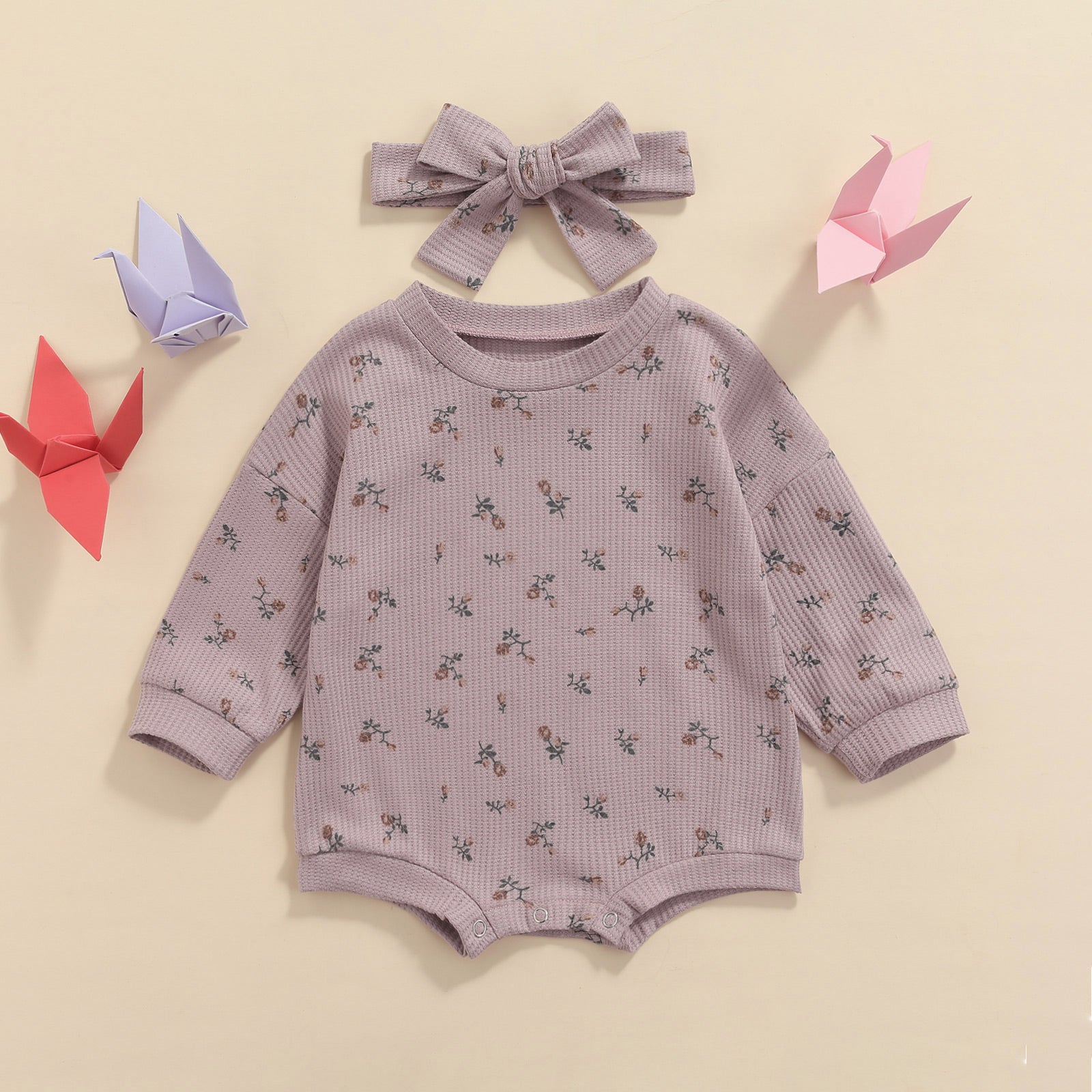 SCARLETT Floral Long Sleeve with Headband