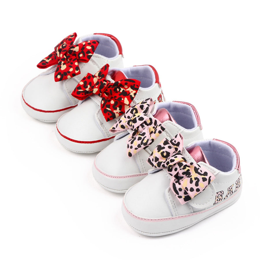 LEOPARD BOW Sneakers