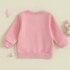 VIOLA Lace Ruffle Sweatshirt