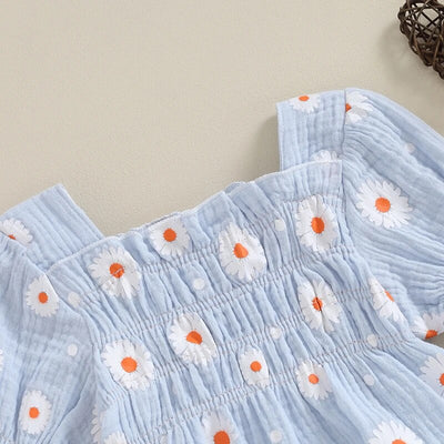 DAISY Ballon Sleeve Romper