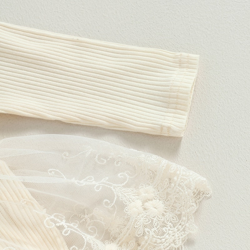 PERSEPHONE Long-Sleeve Romper Dress