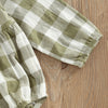 MADELEINE Checkered Ruffle Romper