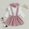 HAPPY DEER Overall Dress Outfit