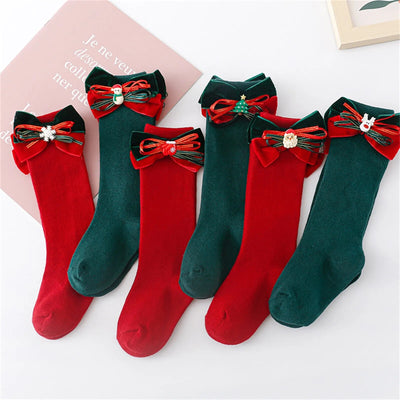 CHRISTMAS Knee Socks