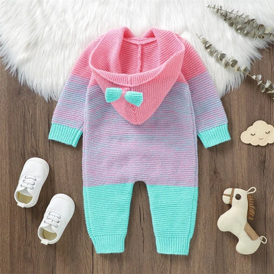 CANDYLAND Knitted Hoody Jumpsuit