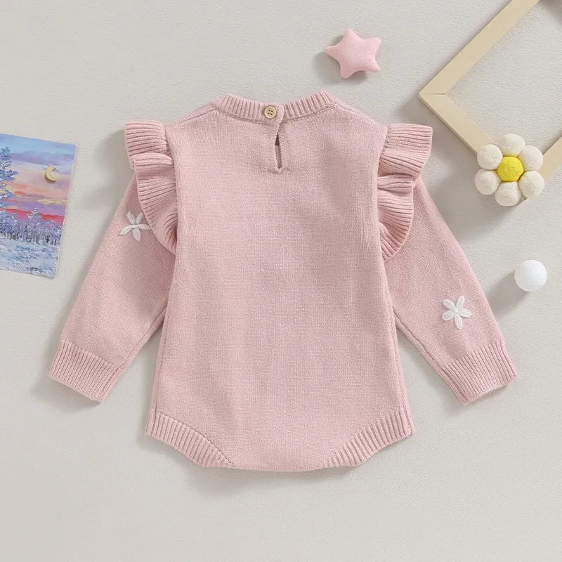 WINTER FLOWERS Romper